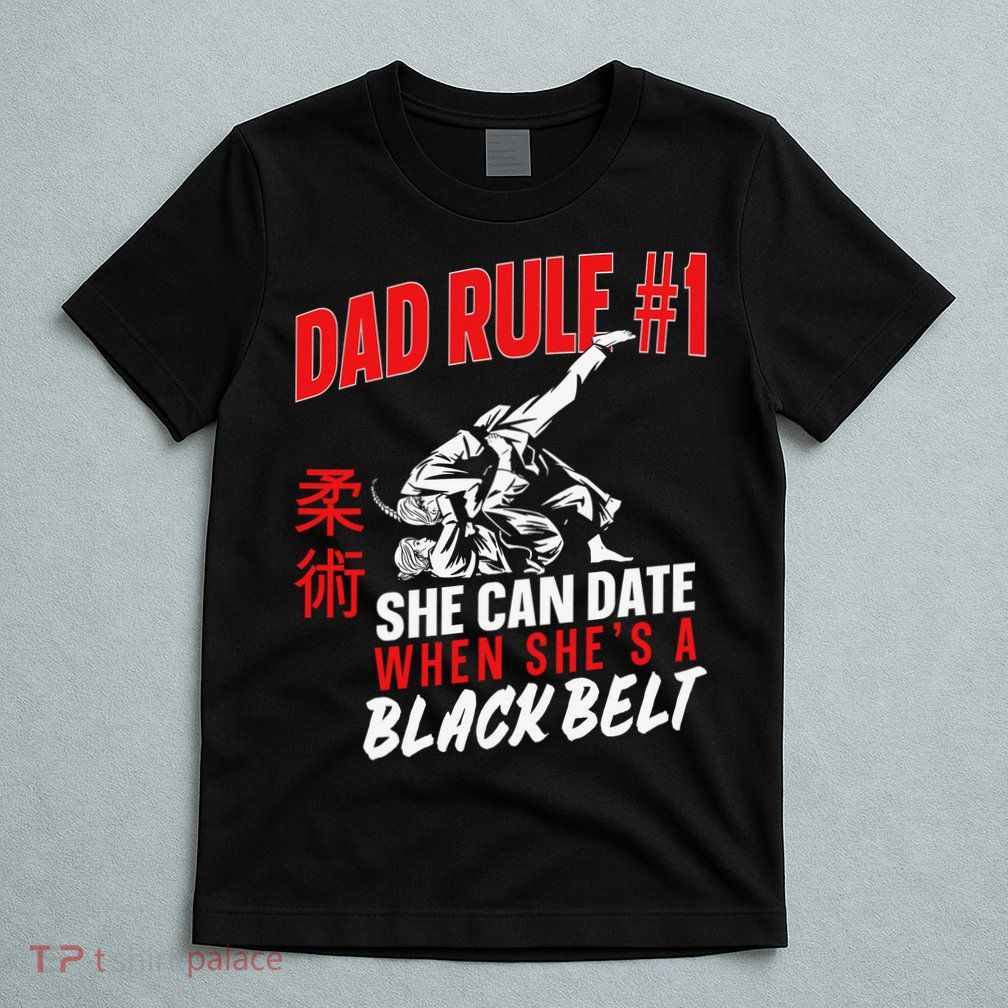 Retro Jiu-Jitsu Dad BJJ Man Father Vintage T-Shirt