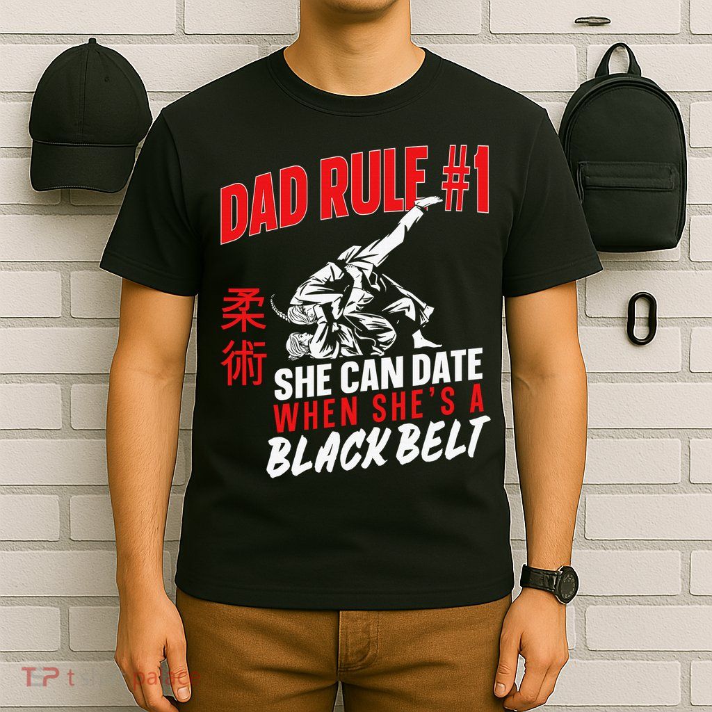 Retro Jiu-Jitsu Dad BJJ Man Father Vintage T-Shirt