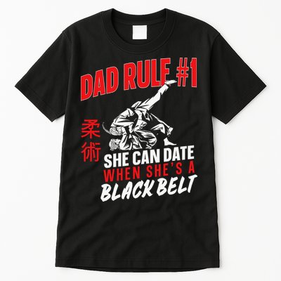 Retro Jiu-Jitsu Dad BJJ Man Father Vintage Tall T-Shirt