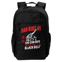 Retro Jiu-Jitsu Dad BJJ Man Father Vintage Daily Commute Backpack