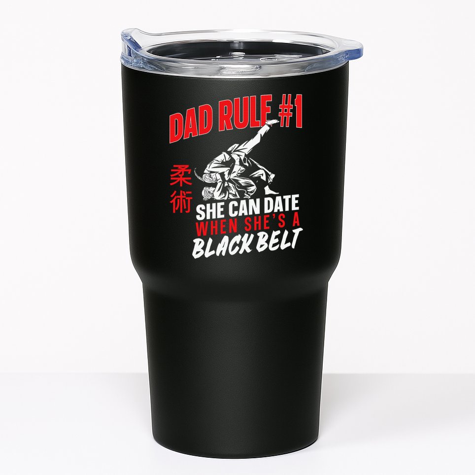 Retro Jiu-Jitsu Dad BJJ Man Father Vintage Tumbler