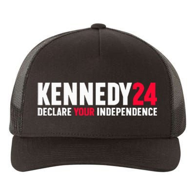 Rfk Jr Declare Your Independence For President 2024 Yupoong Adult 5-Panel Trucker Hat