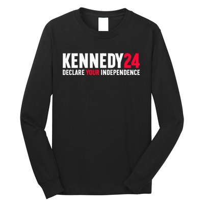 Rfk Jr Declare Your Independence For President 2024 Long Sleeve Shirt