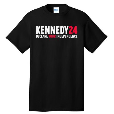 Rfk Jr Declare Your Independence For President 2024 Tall T-Shirt