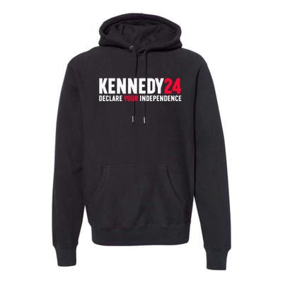 Rfk Jr Declare Your Independence For President 2024 Premium Hoodie