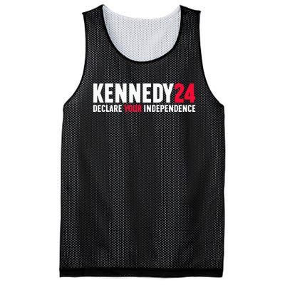 Rfk Jr Declare Your Independence For President 2024 Mesh Reversible Basketball Jersey Tank