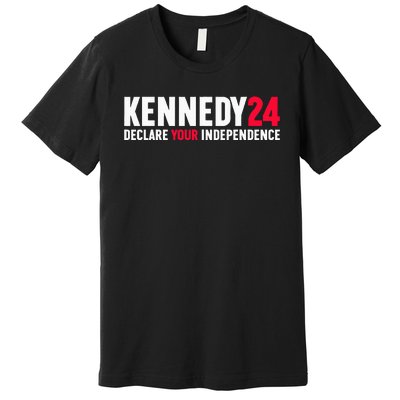 Rfk Jr Declare Your Independence For President 2024 Premium T-Shirt