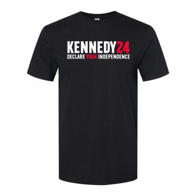 Rfk Jr Declare Your Independence For President 2024 Softstyle CVC T-Shirt