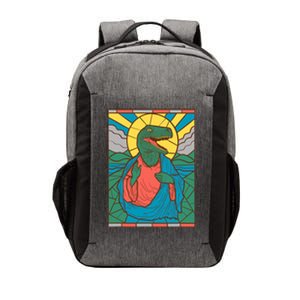 Raptor Jesus Dinosaur Christ Meme Holy Velociraptor Vector Backpack