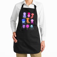 Retro Jellyfish Design Apron