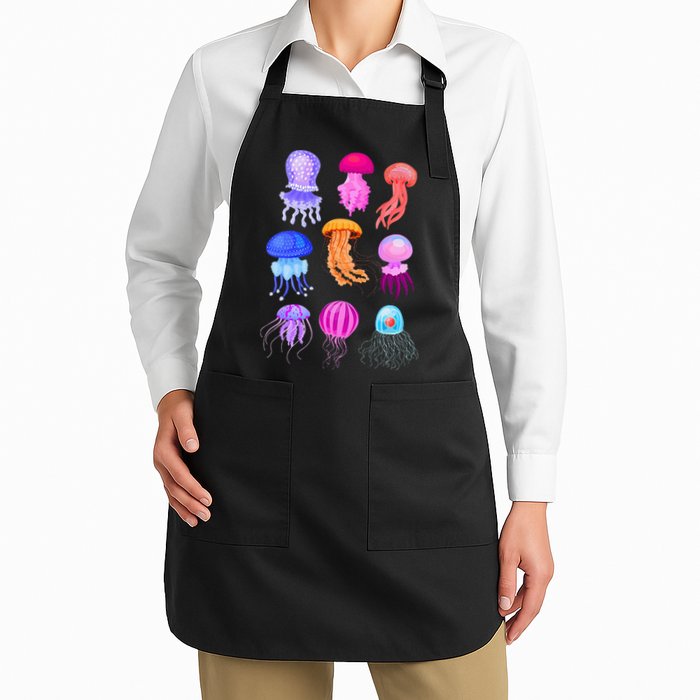 Retro Jellyfish Design Apron