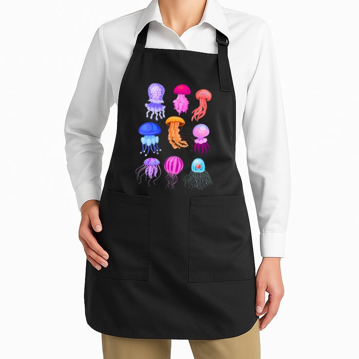 Retro Jellyfish Design Apron