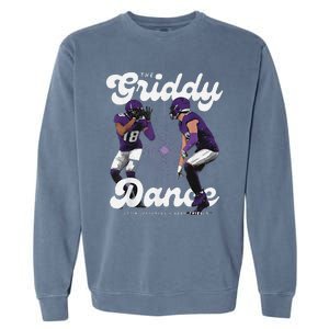 Retro Justinjefferson Dance Design 90s Graphic Garment-Dyed Sweatshirt