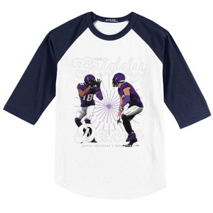 Retro Justinjefferson Dance Design 90s Graphic Baseball Sleeve Shirt