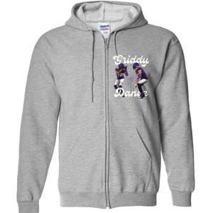 Retro Justinjefferson Dance Design 90s Graphic Full Zip Hoodie