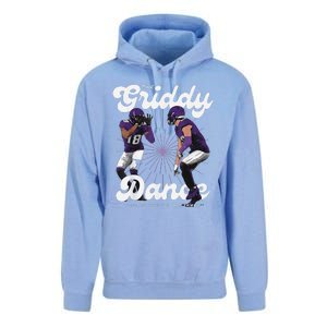 Retro Justinjefferson Dance Design 90s Graphic Unisex Surf Hoodie