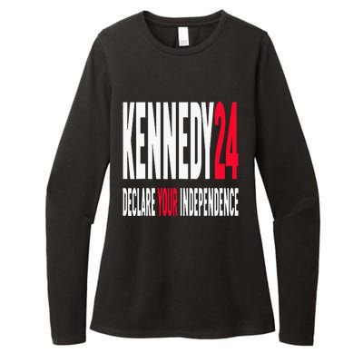 Rfk Jr Declare Your Independence For President 2024 Womens CVC Long Sleeve Shirt