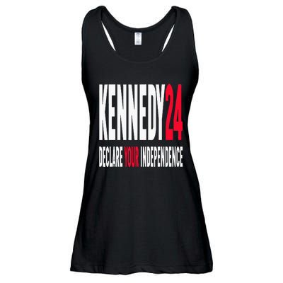 Rfk Jr Declare Your Independence For President 2024 Ladies Essential Flowy Tank