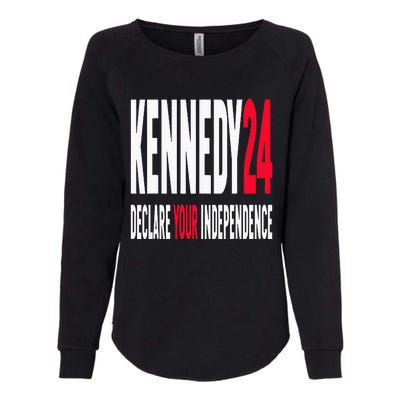 Rfk Jr Declare Your Independence For President 2024 Womens California Wash Sweatshirt