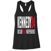 Rfk Jr Declare Your Independence For President 2024 Women's Racerback Tank