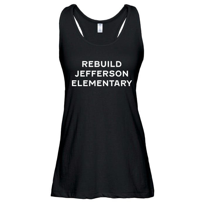 Rebuild Jefferson Elementary School Ladies Essential Flowy Tank