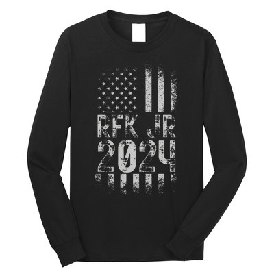 RFK JR For President 2024 Robert Kennedy Jr 24 Flag Classic Long Sleeve Shirt