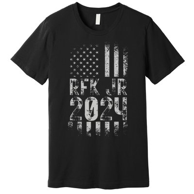 RFK JR For President 2024 Robert Kennedy Jr 24 Flag Classic Premium T-Shirt