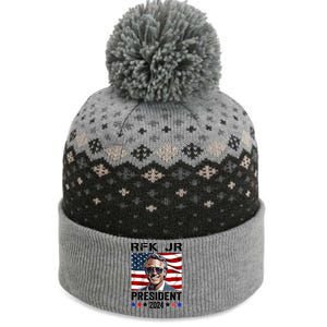 RFK JR For President 2024 Robert Kennedy Jr 24 The Baniff Cuffed Pom Beanie