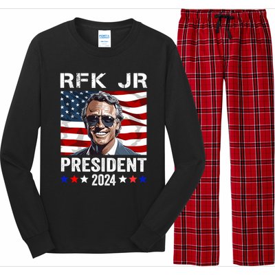 RFK JR For President 2024 Robert Kennedy Jr 24 Long Sleeve Pajama Set