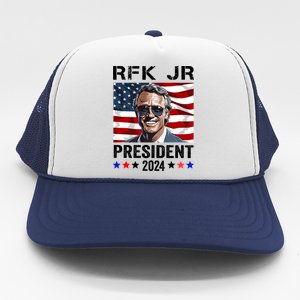 RFK JR For President 2024 Robert Kennedy Jr 24 Trucker Hat