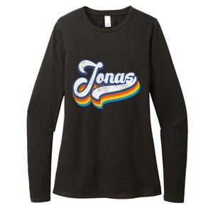 Retro Jonas First Name Jonas Womens CVC Long Sleeve Shirt