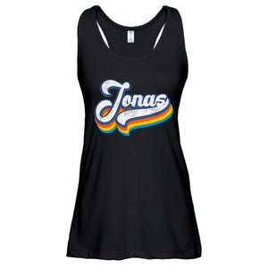 Retro Jonas First Name Jonas Ladies Essential Flowy Tank