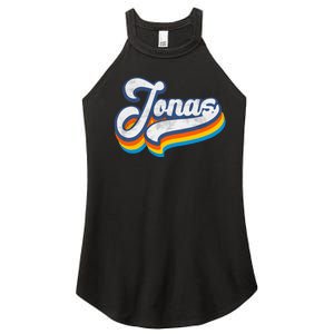 Retro Jonas First Name Jonas Women's Perfect Tri Rocker Tank