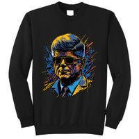 Retro John F Kennedy Pop Sweatshirt