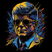 Retro John F Kennedy Pop Sweatshirt