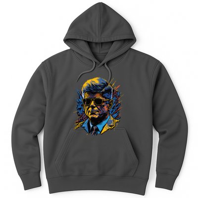 Retro John F Kennedy Pop Hoodie