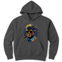 Retro John F Kennedy Pop Hoodie