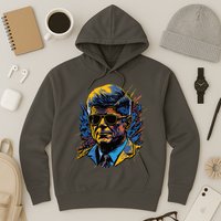 Retro John F Kennedy Pop Hoodie