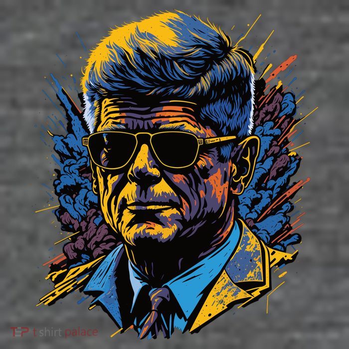 Retro John F Kennedy Pop Flatbill Hat