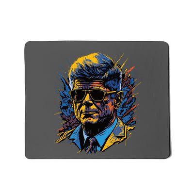 Retro John F Kennedy Pop Mousepad