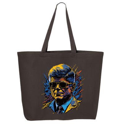 Retro John F Kennedy Pop 25L Jumbo Tote