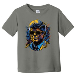 Retro John F Kennedy Pop Toddler T-Shirt