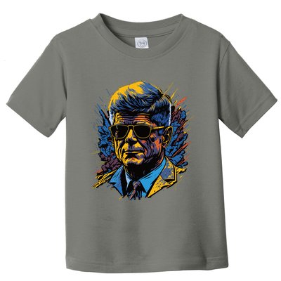 Retro John F Kennedy Pop Toddler T-Shirt