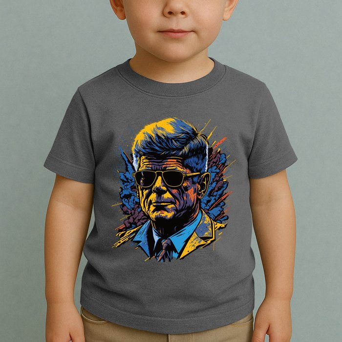 Retro John F Kennedy Pop Toddler T-Shirt
