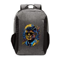 Retro John F Kennedy Pop Vector Backpack