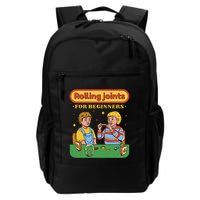 Rolling Joints For Beginners Funny Retro Backpack