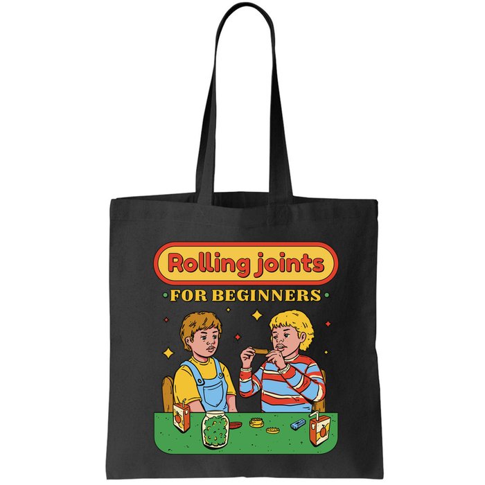 Rolling Joints For Beginners Funny Retro Bag
