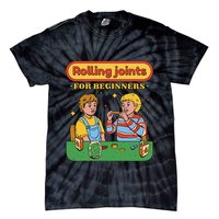 Rolling Joints For Beginners Funny Retro Tie-Dye T-Shirt