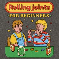Rolling Joints For Beginners Funny Retro Cotton Canvas Backpack