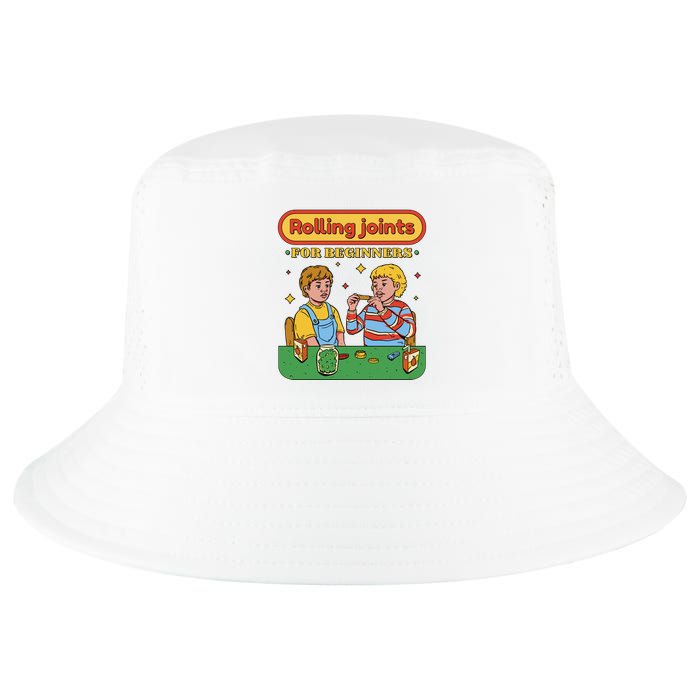 Rolling Joints For Beginners Funny Retro Cool Comfort Performance Bucket Hat